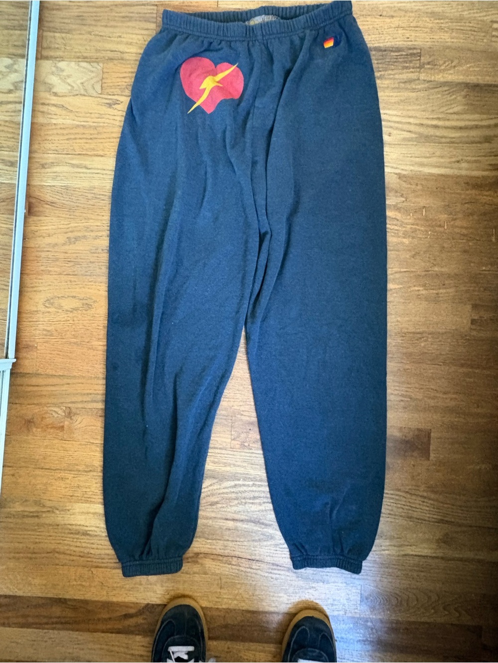 Large Aviator Nation charcoal gray sweats.  No piling.  Super comfy.  EUC